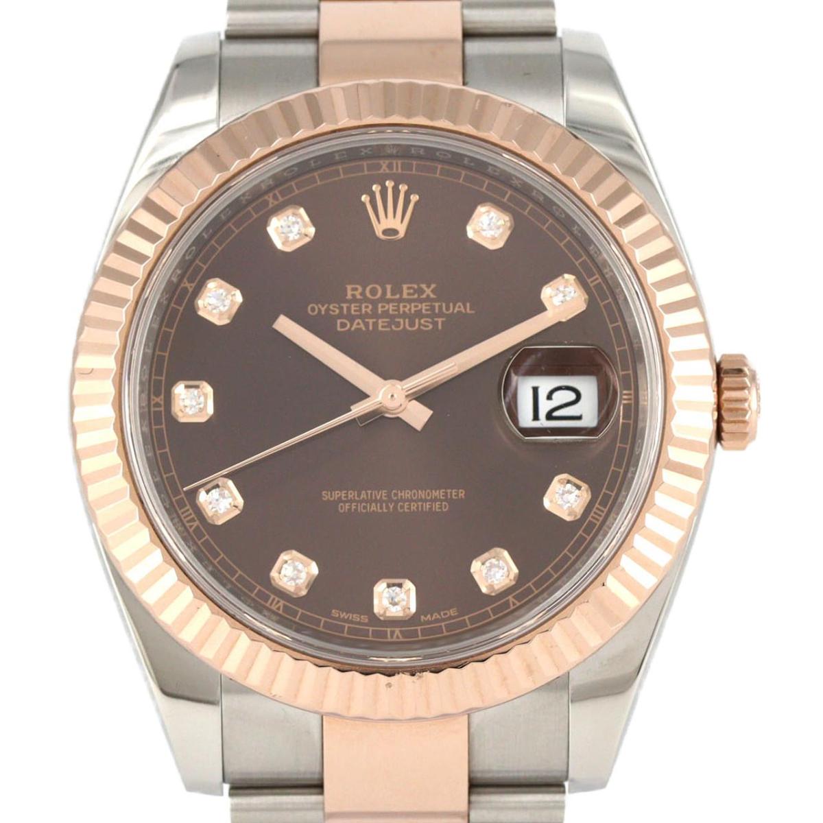 ロレックス デイトジャスト 126331G・3 SSxPG 自動巻 ラ...(2)