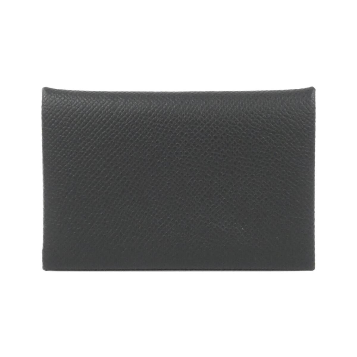 【未使用品】エルメス カルヴィ 044164CK カードケース【中古】