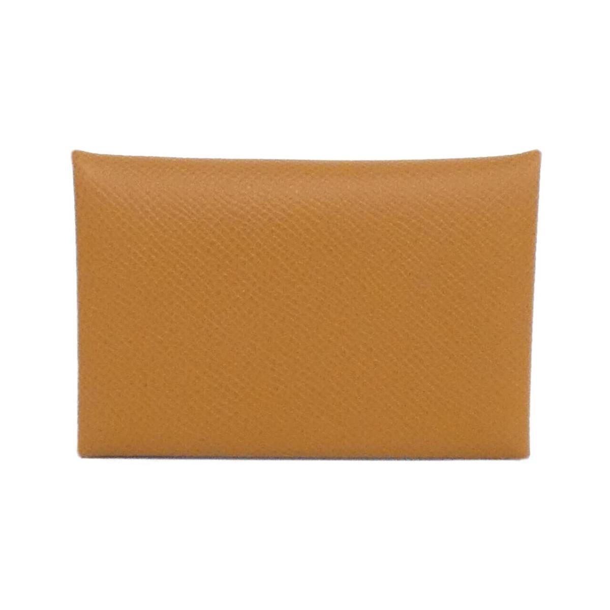 【未使用品】エルメス カルヴィ 044164CK カードケース【中古】