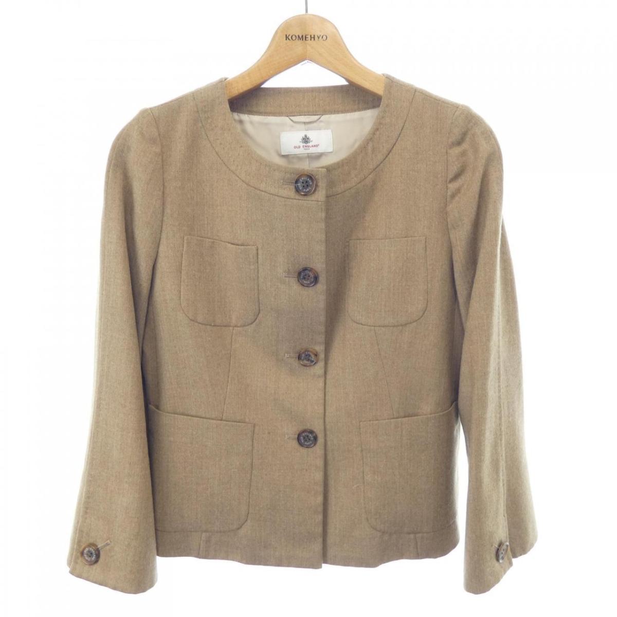 オールドイングランド OLD ENGLAND ノーカラージャケット【中古】