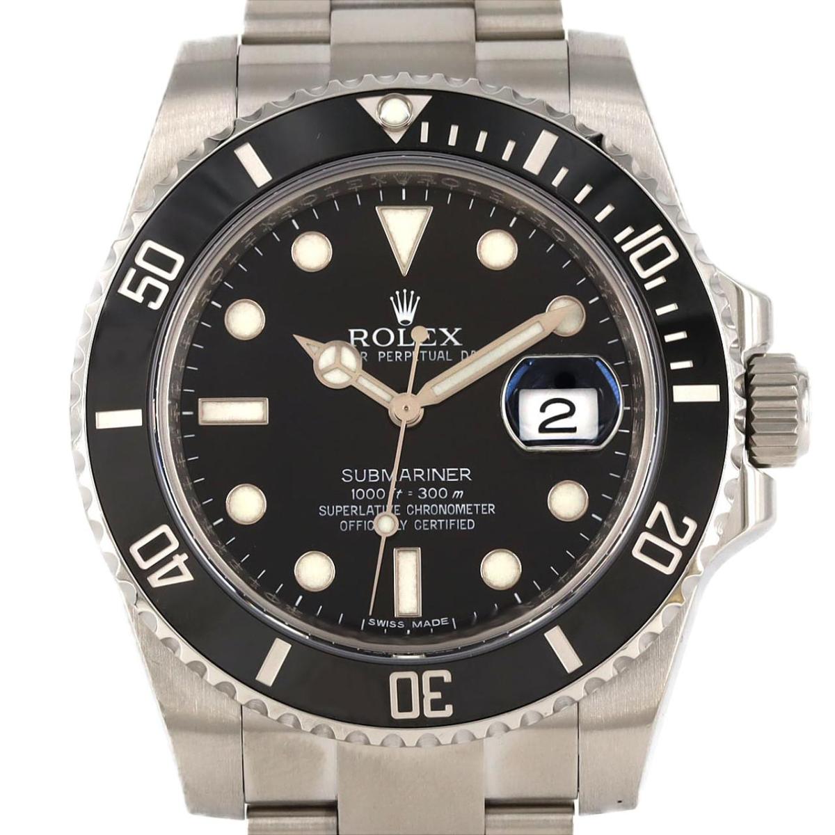 ロレックス サブマリーナーデイト 116610LN SS 自動巻 ランダム番【中古】