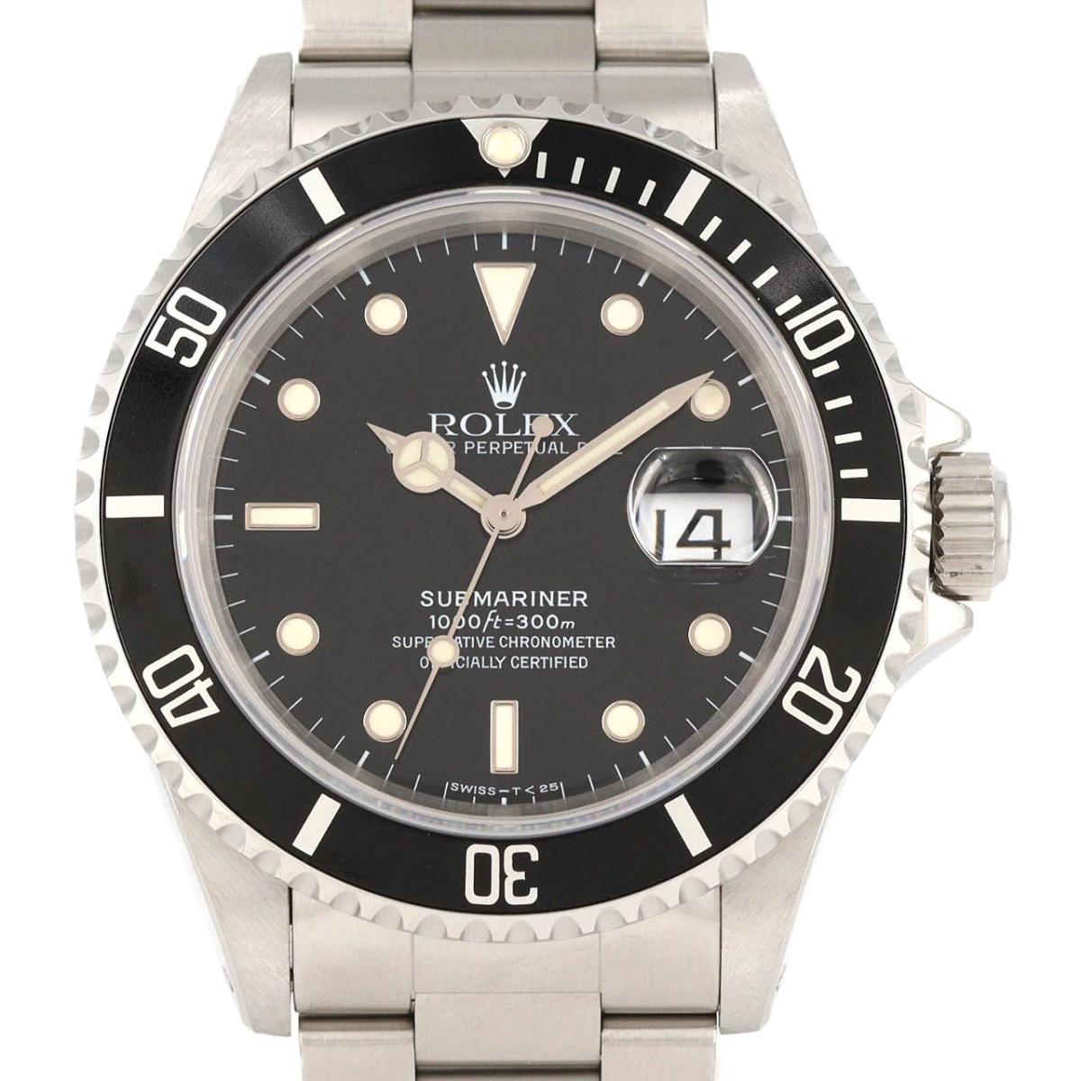 ロレックス サブマリーナーデイト 16610. SS 自動巻 W番【中古】