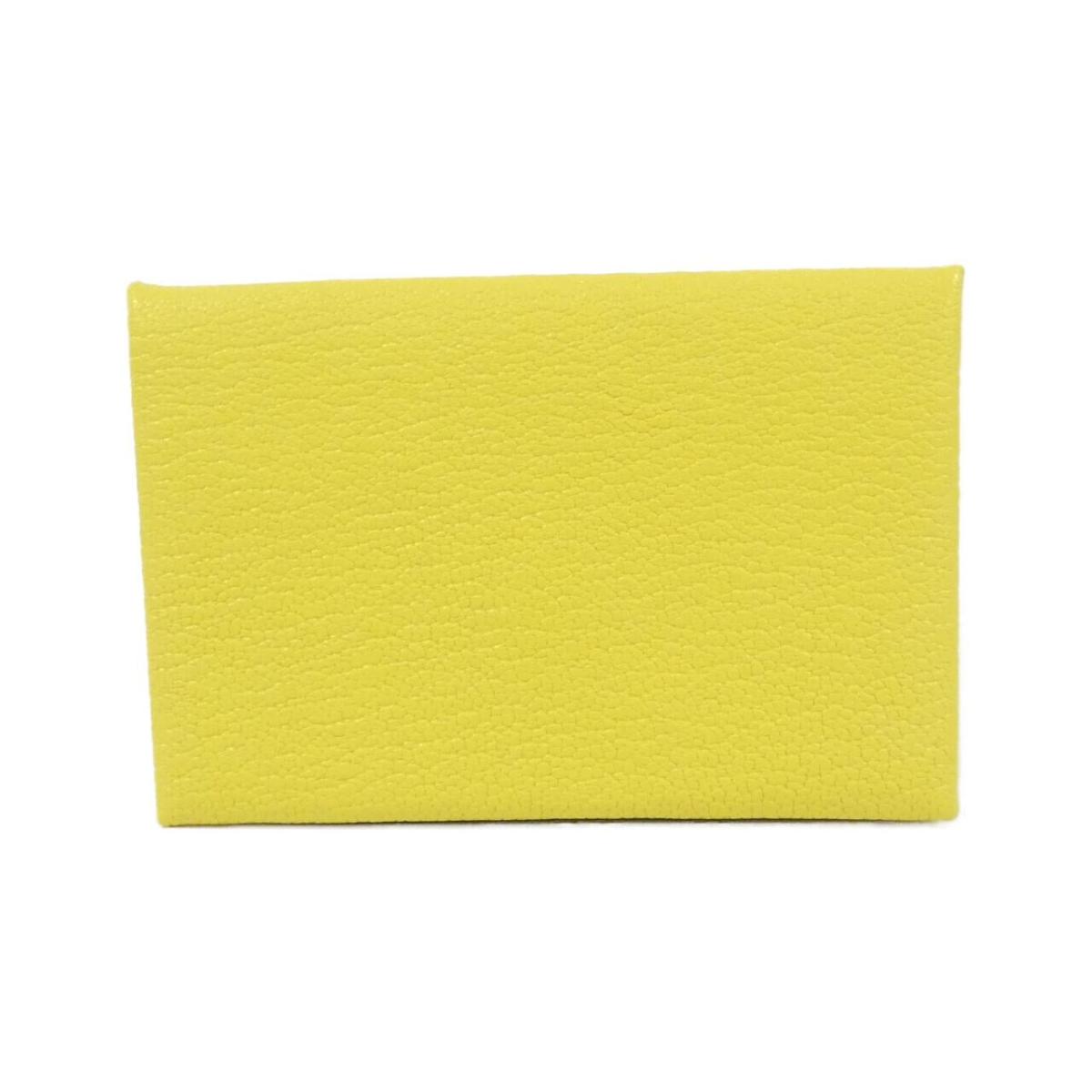 エルメス カルヴィ 044166CK カードケース【中古】