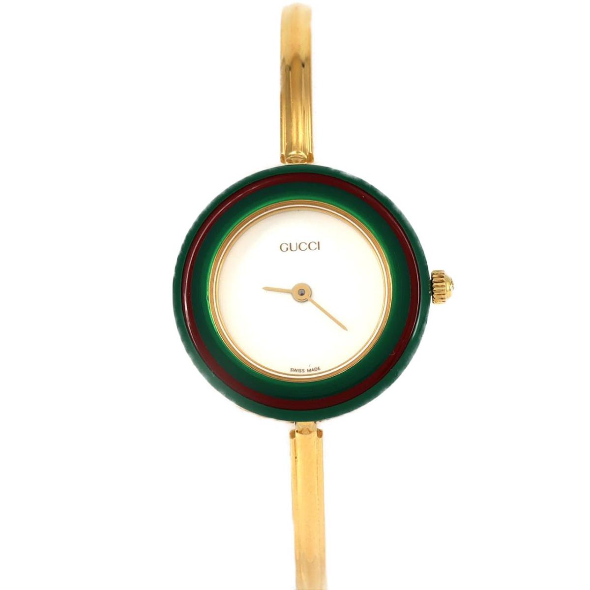 グッチ チェンジリング GP Mサイズ 11/12.2 GP クォーツ【中古】