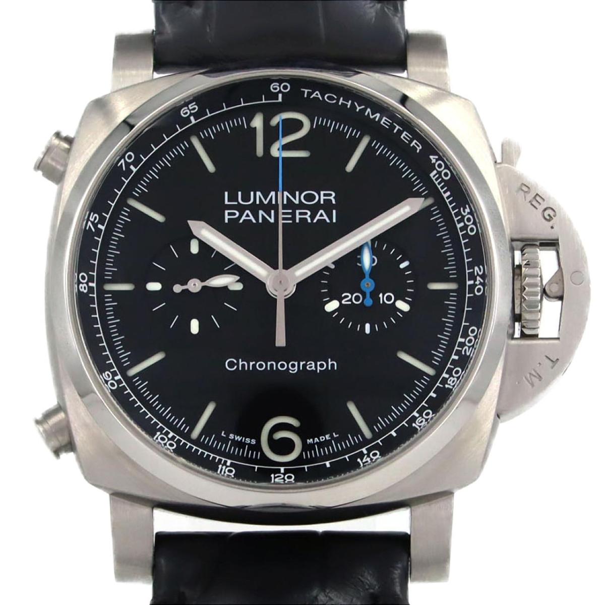 パネライ ルミノールクロノ PAM01109 SS 自動巻【中古】