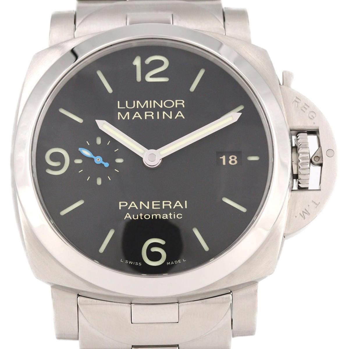 パネライ ルミノールマリーナー1950 3DAYSオートマティックアッチャイオ PAM01312 SS 自動巻【中古】(2)