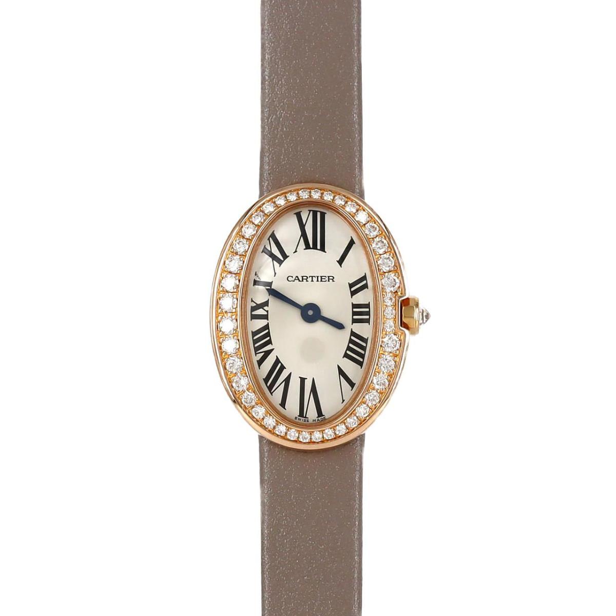 カルティエ ミニベニュワール PG/D WB520028 PG・RG クォーツ【中古】