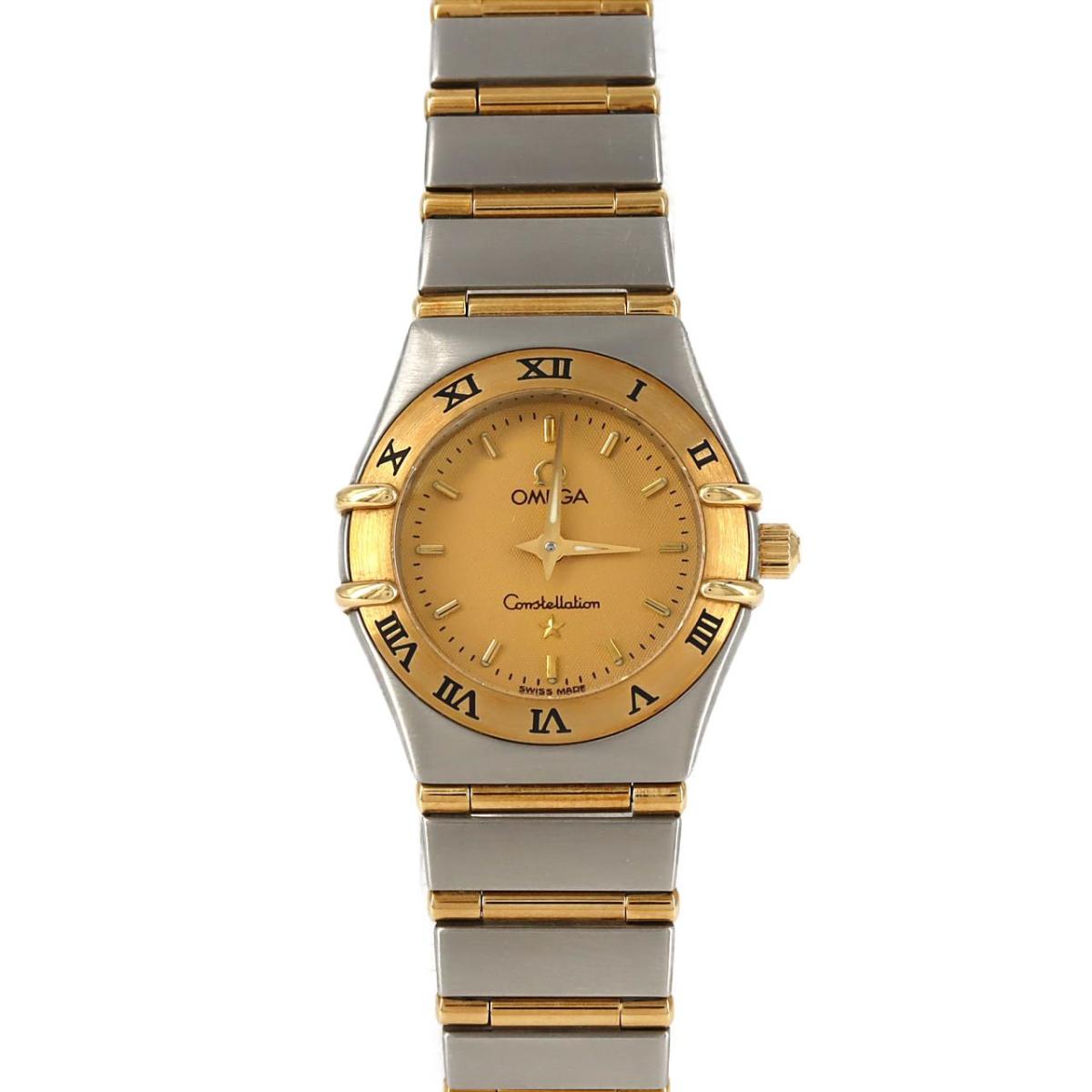 オメガ コンステレーションミニ コンビ 1262.10 SSxYG クォーツ【中古】