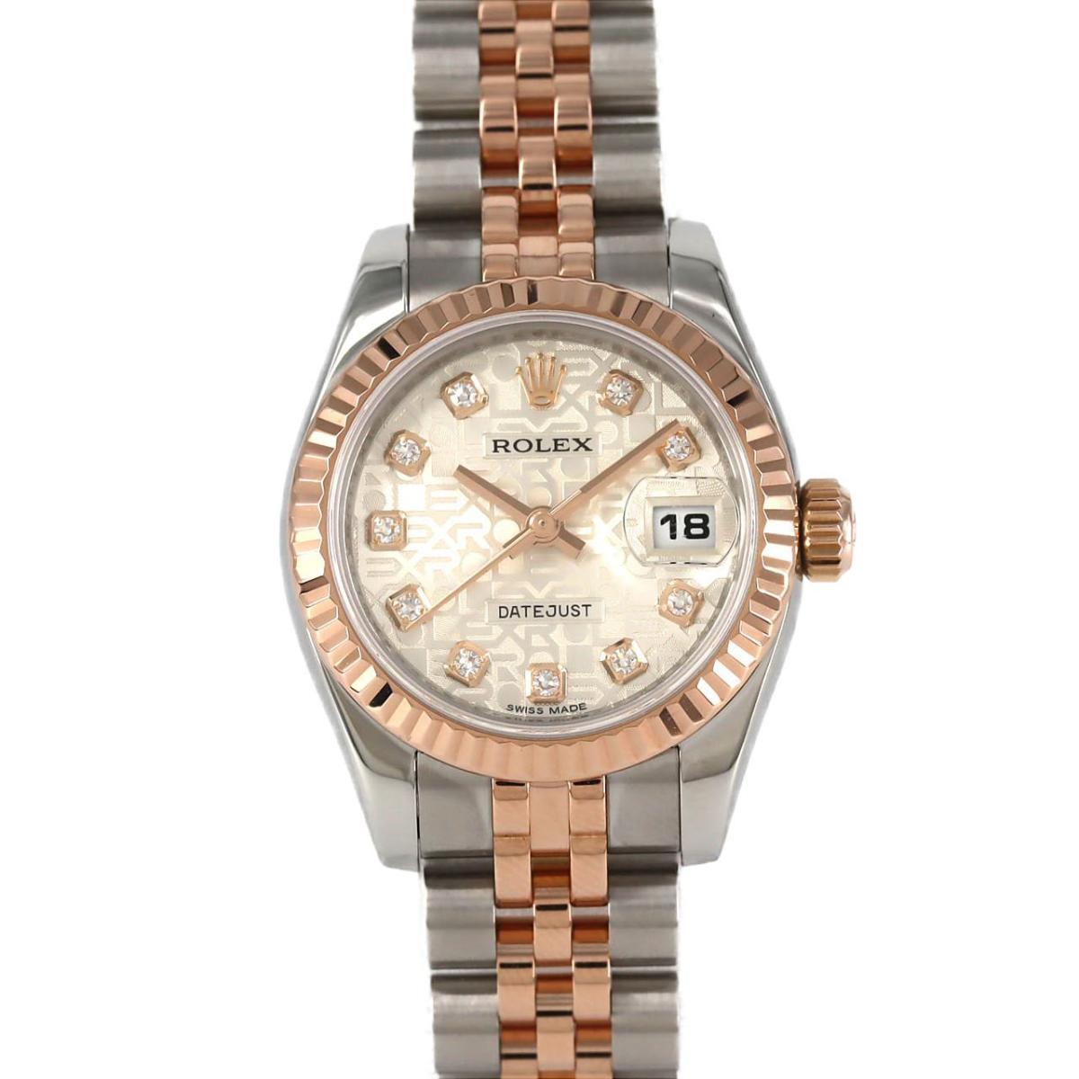 ロレックス デイトジャスト 179171G SSxPG 自動巻 ランダ...(2)