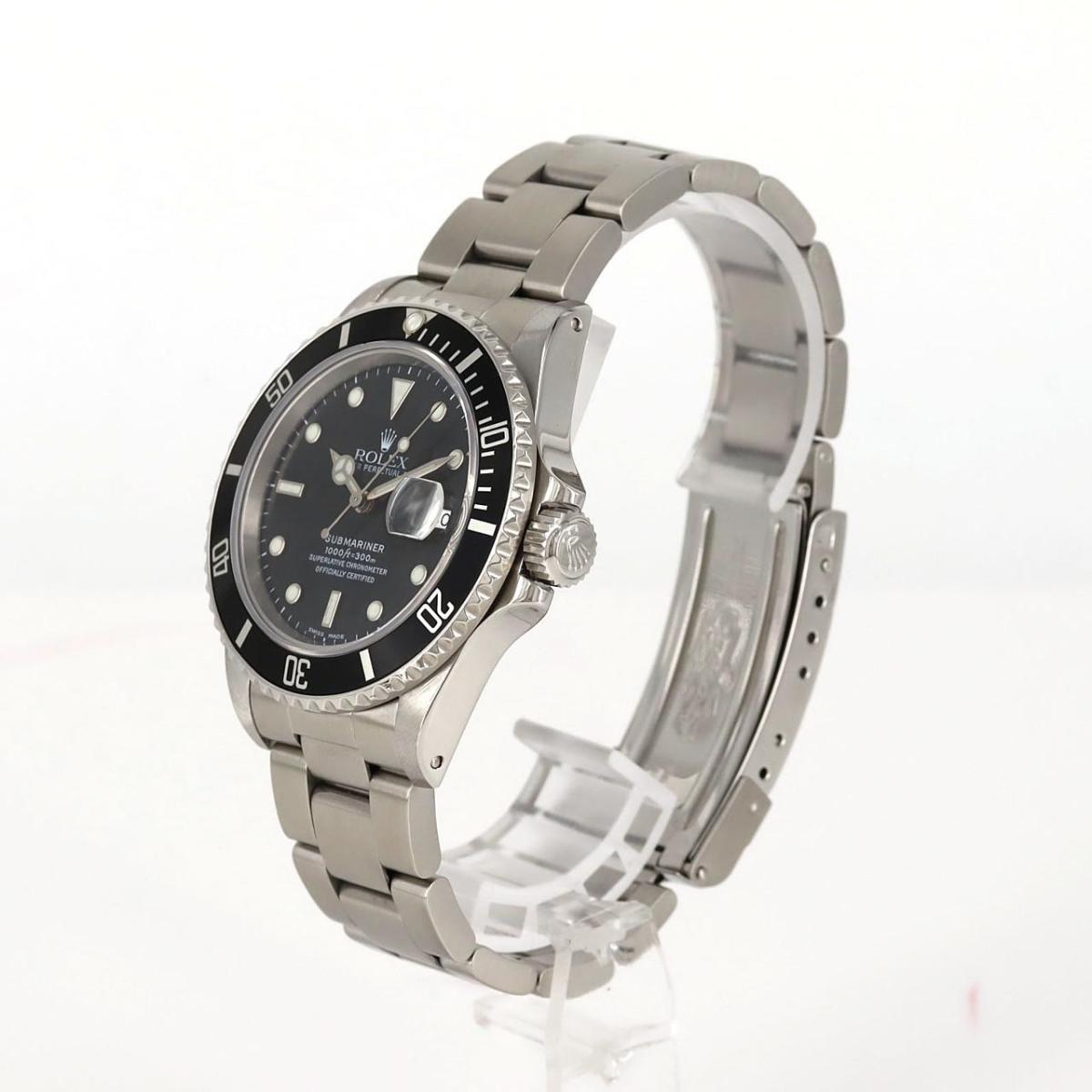 ロレックス サブマリーナーデイト 168000 SS 自動巻 R番【中古】
