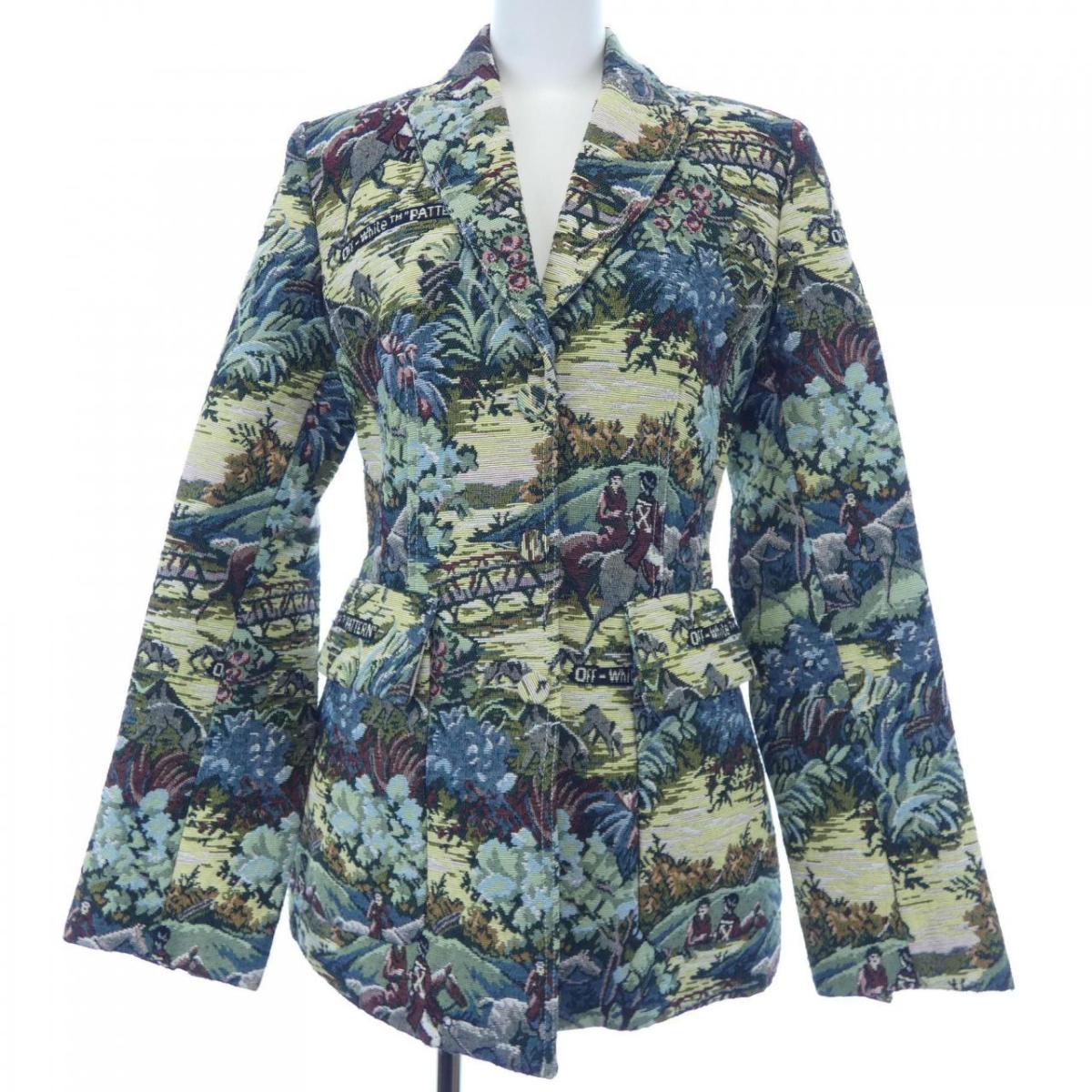 オフホワイト OFF-WHITE OWEF022F 18B68053 ジャケット【中古】(4)