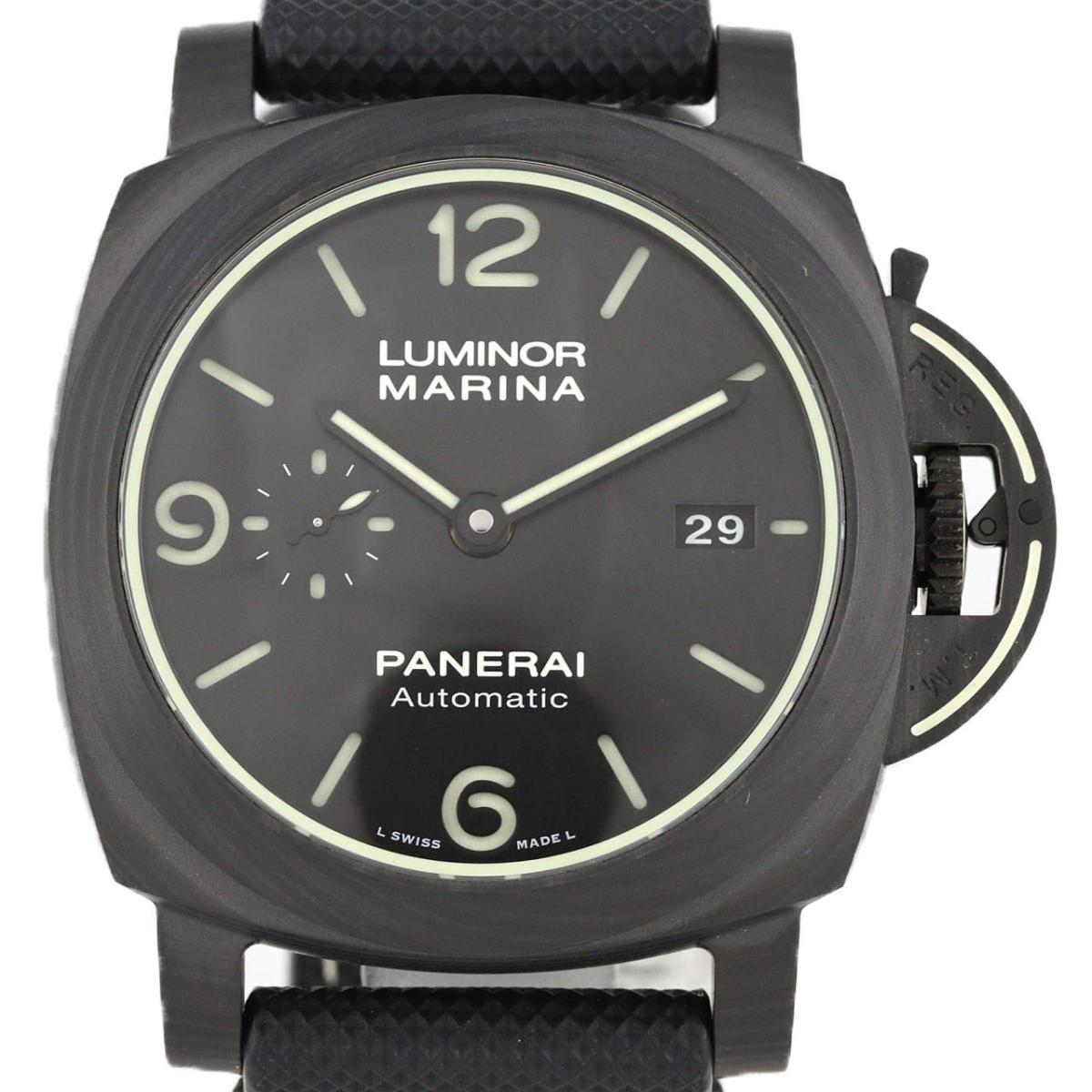 パネライ ルミノールマリーナカーボテック LIMITED PAM01118 カーボテック 自動巻【中 ...