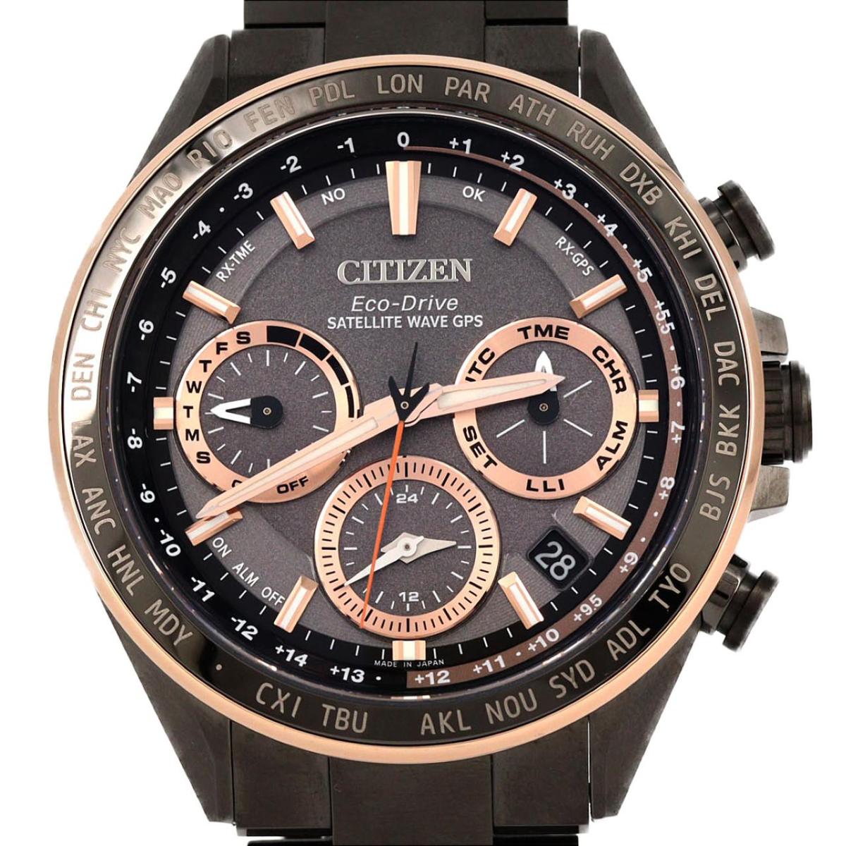 シチズン アテッサ サテライトウエーブGPS電波時計 F950-T02...(2)