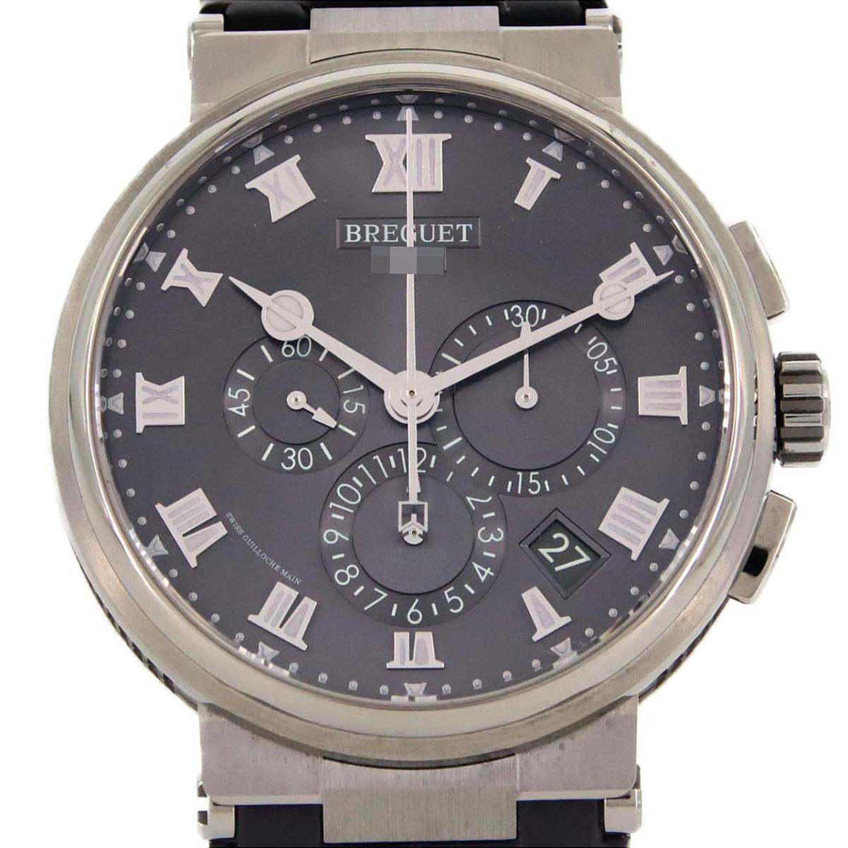 ブレゲ マリーンクロノグラフ TI 5527TI/G2/9WV TI 自動巻【中古】