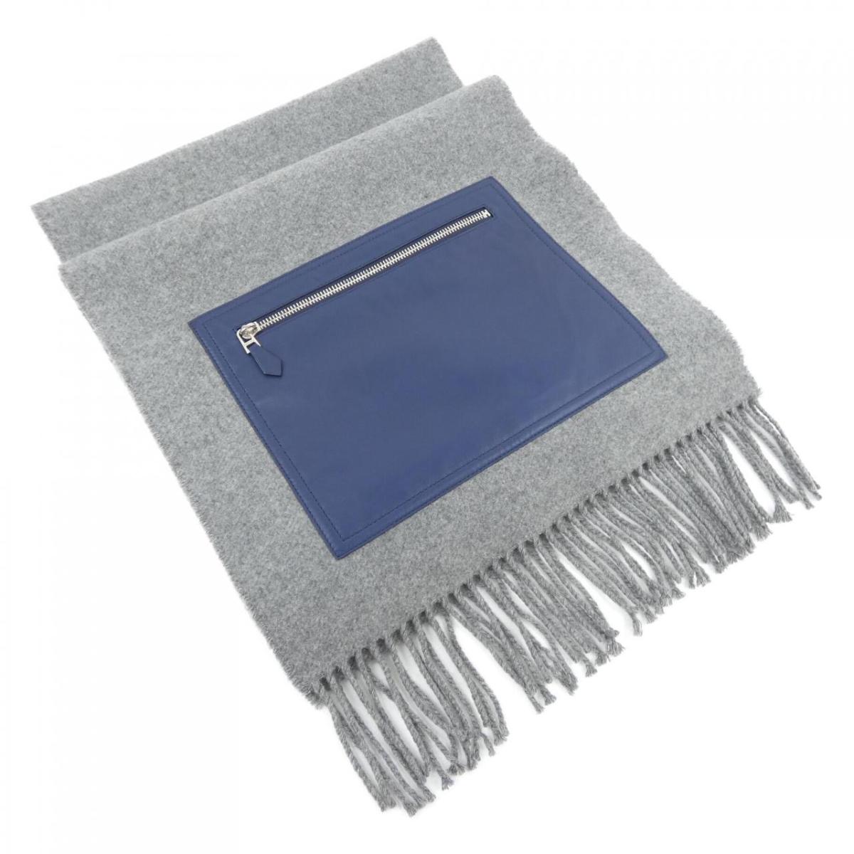 エルメス HERMES ECHARPE POCKET MUFFLER【中古】