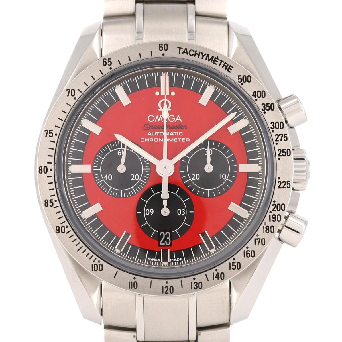 【新品】オメガ スピードマスターシューマッハ'05 3506.61 SS 自動巻【新品】