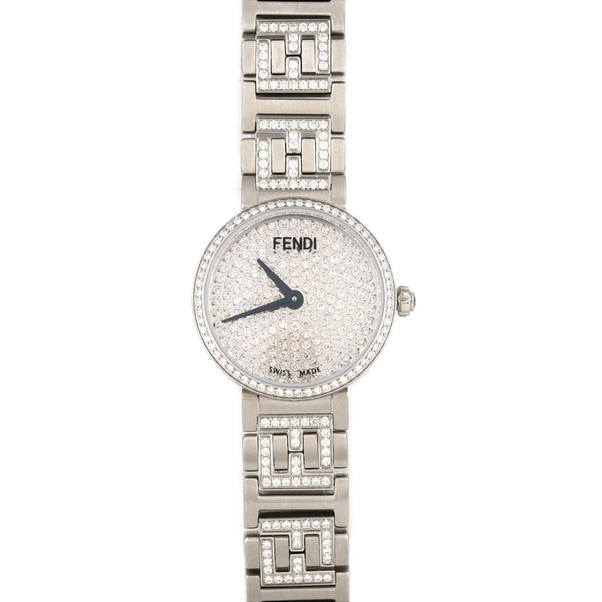 フェンディ フォーエバーフェンディ/D・ブレスD F103112601 SS クォーツ【中古】