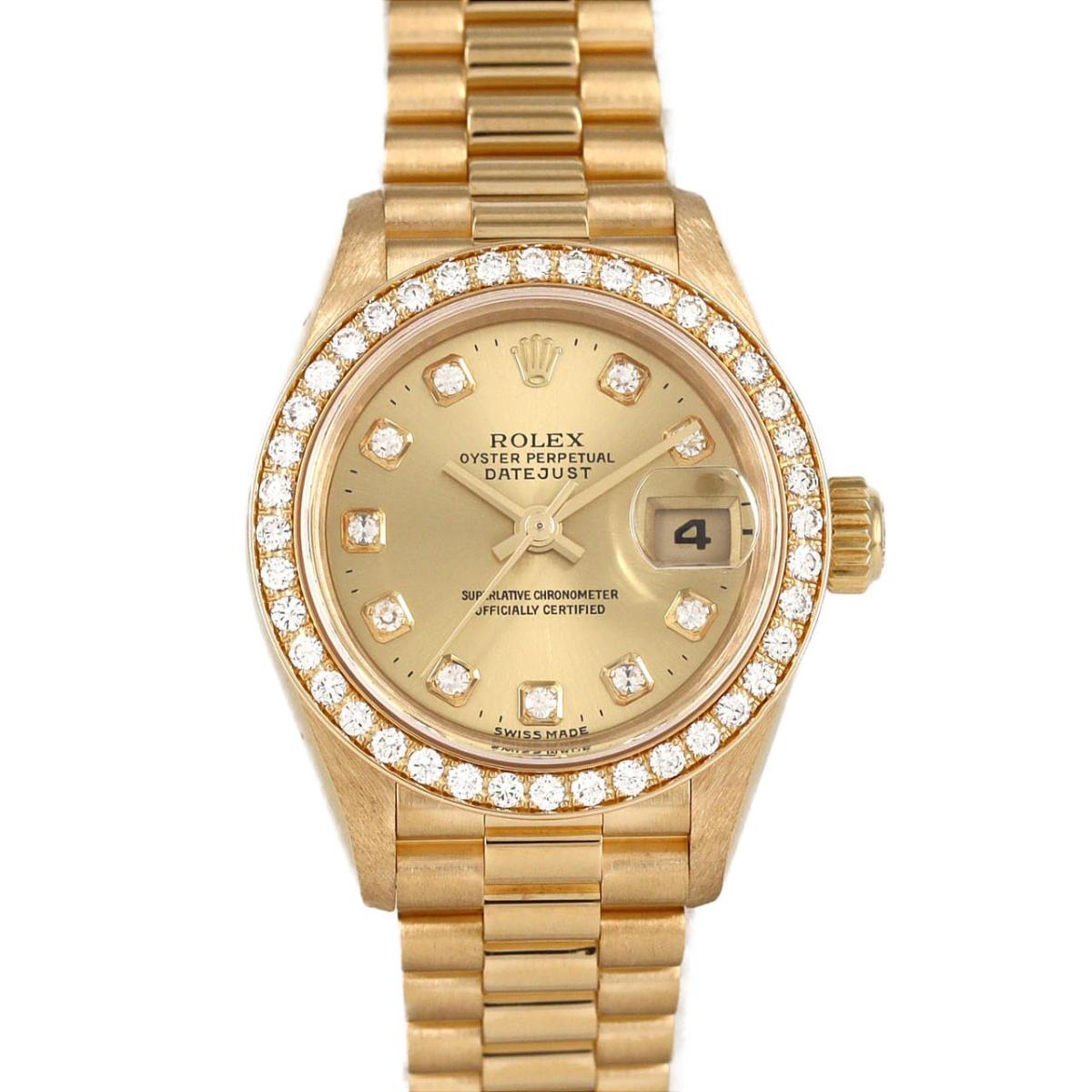 ロレックス デイトジャスト 79138G YG 自動巻 A番【中古】
