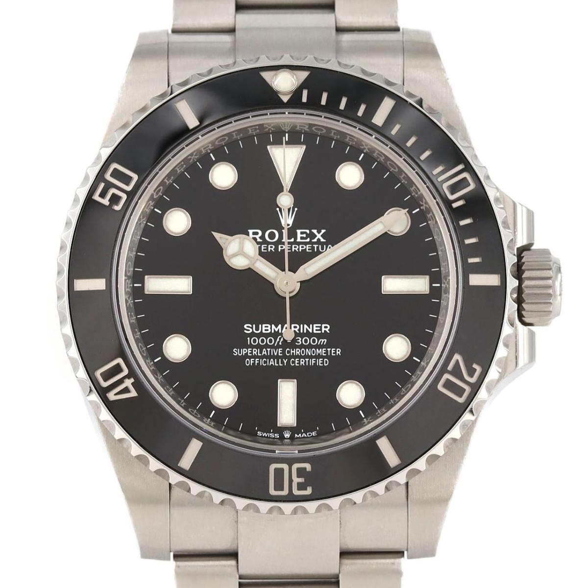 ロレックス サブマリーナー 124060 SS 自動巻 ランダム番【中古】