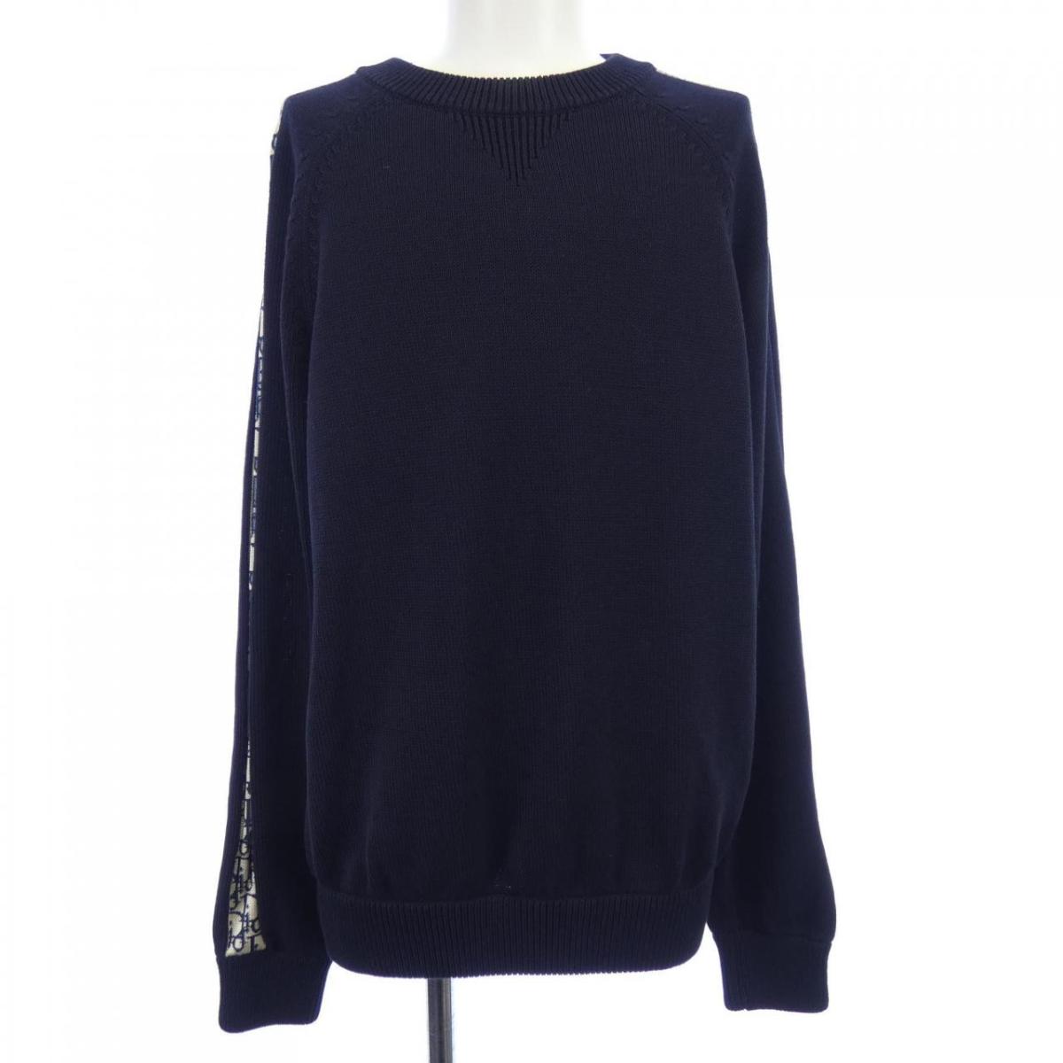 ディオール DIOR DIOR ESSENTIALS ディオールオブリーク OBLIQUE 113M638AT187 ニット【中古】