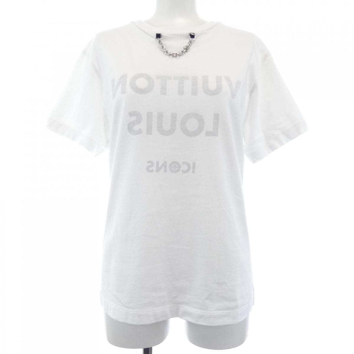 ルイヴィトン LOUIS VUITTON LOUIS VUITTONプリントTシャツ FITS02LCT Tシャツ【中古】