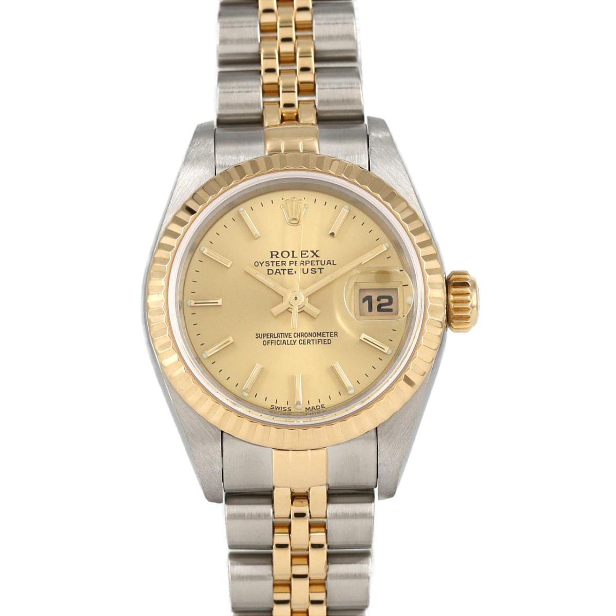 ロレックス デイトジャスト 79173 SSxYG 自動巻 Y番【中古...(2)