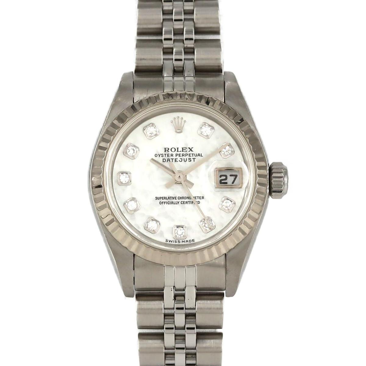 ロレックス デイトジャスト 79174NG SSxWG 自動巻 K番【...(2)