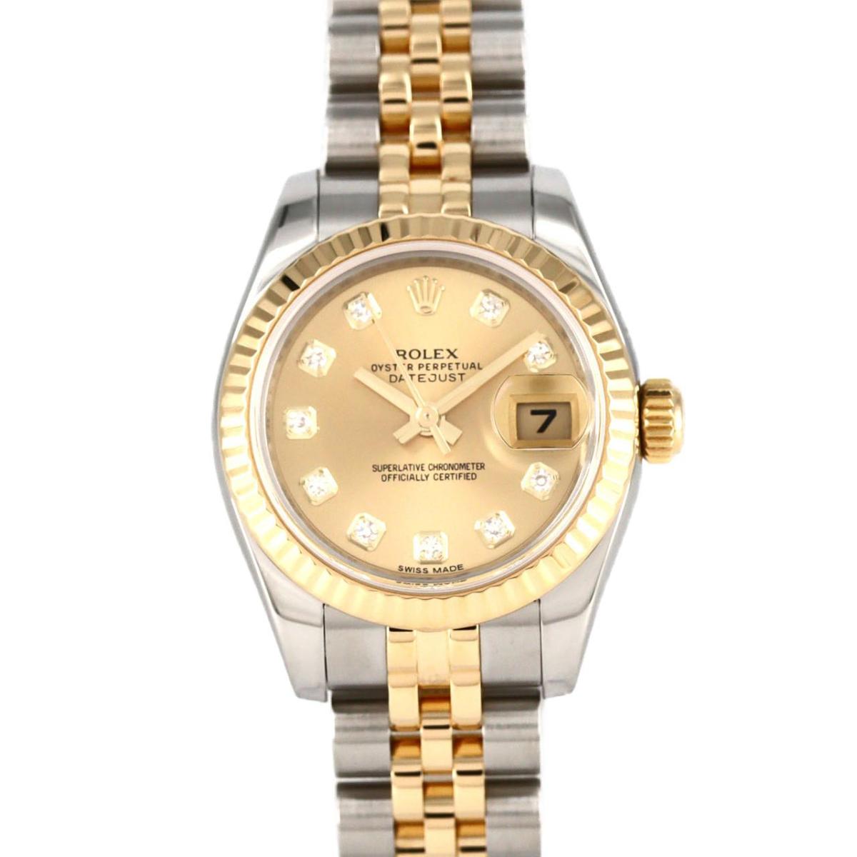 ロレックス デイトジャスト 179173G SSxYG 自動巻 ランダ...(2)