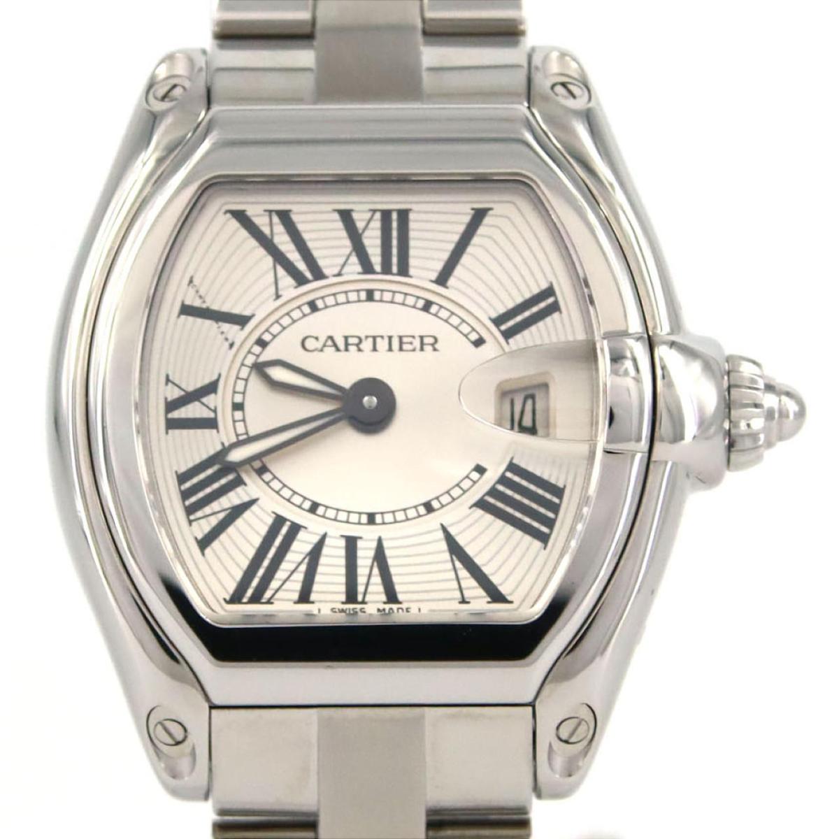 カルティエ ロードスターSM W62016V3 SS クォーツ【中古】