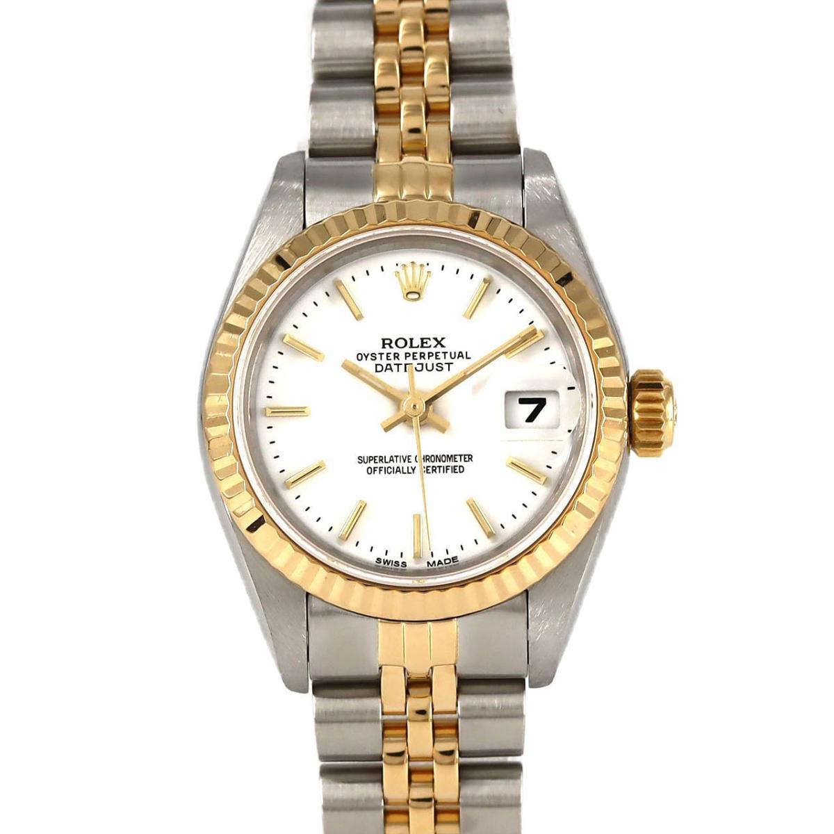 ロレックス デイトジャスト 69173 SSxYG 自動巻 