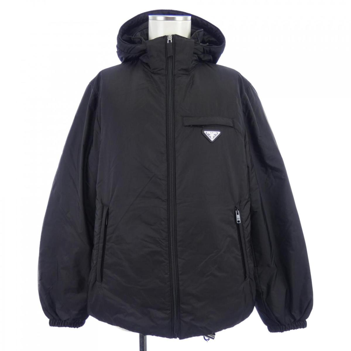 プラダ PRADA トライアングルロゴ SGN955 S191 1WQ9 ダウンジャケット【中古】