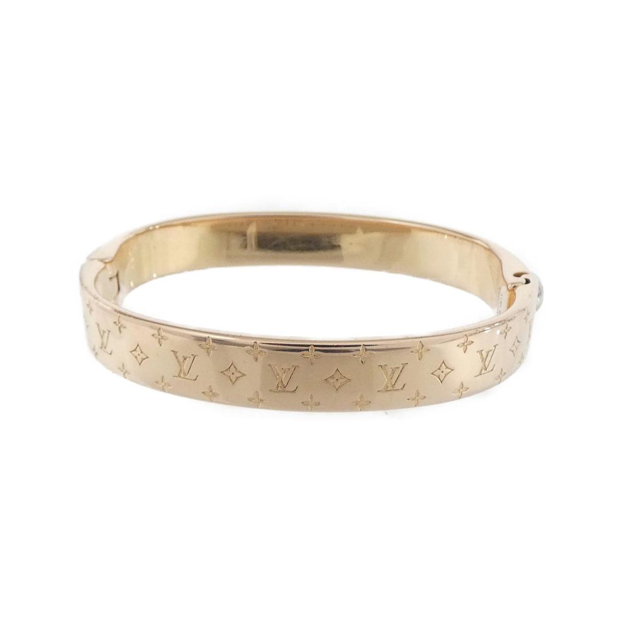 ルイヴィトン カフ ナノグラム S M00253 ブレスレット【中古】