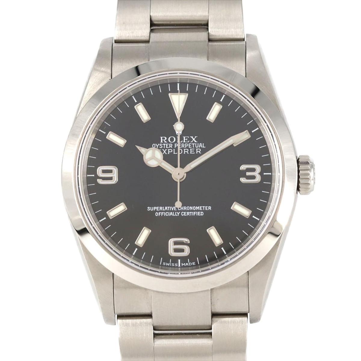 ロレックス エクスプローラーI 114270 SS 自動巻 Z番【中古...(2)