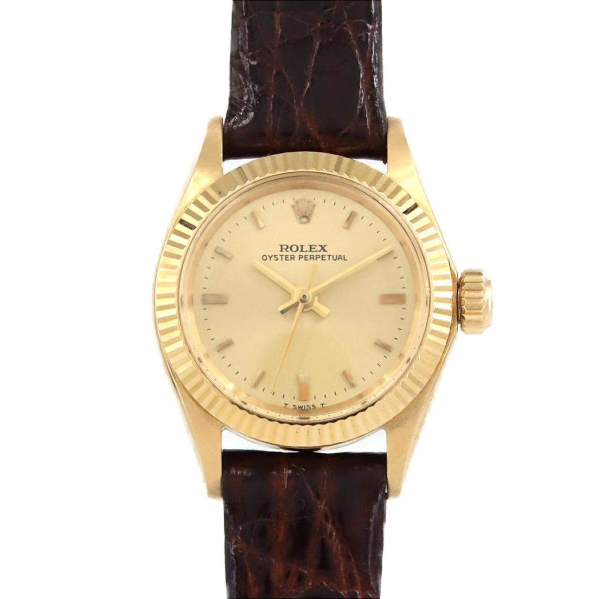 【ヴィンテージ】ロレックス オイスターパーペチュアル 6619 YG ...(2)