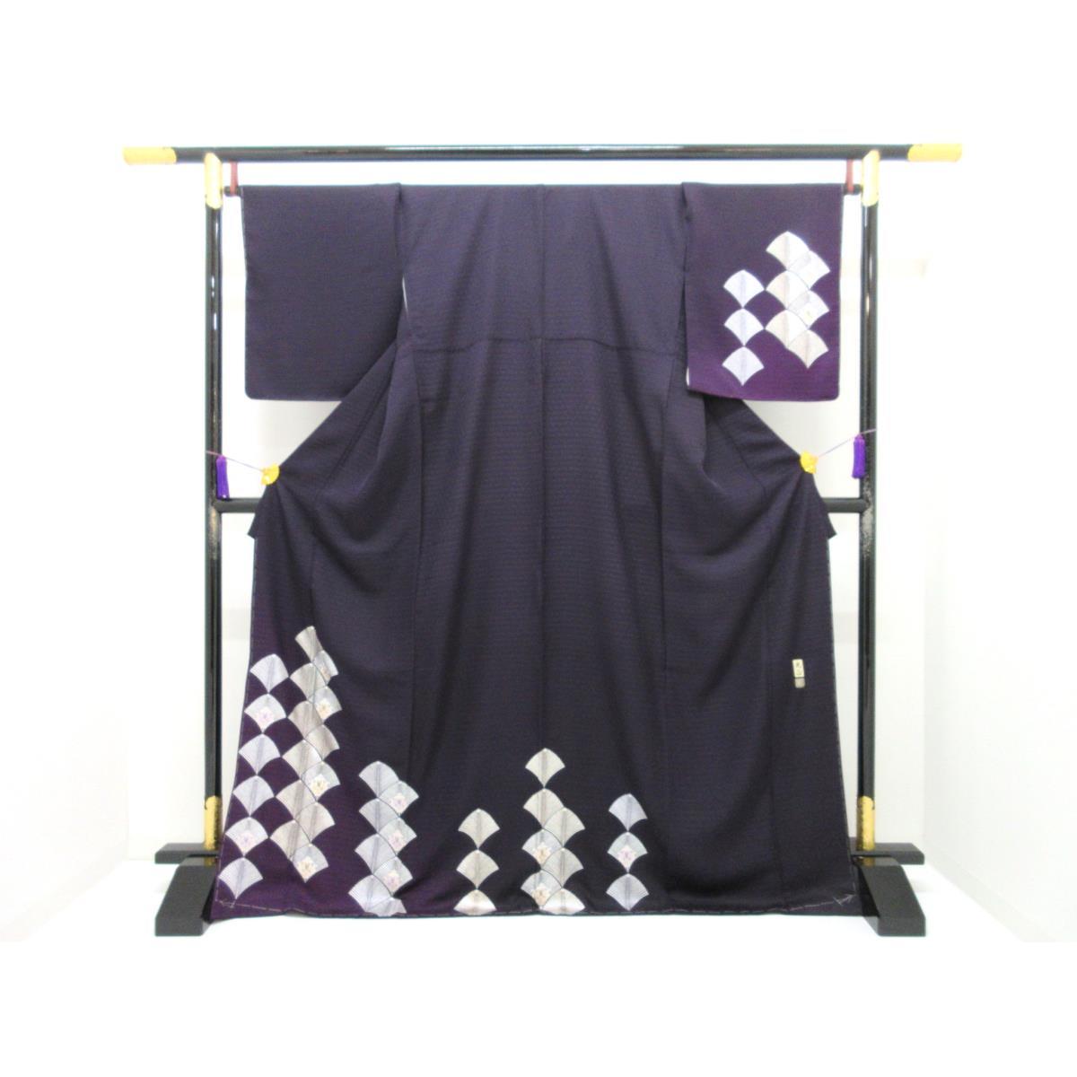 【新品】訪問着【和田光正】 銀彩加工【新品】