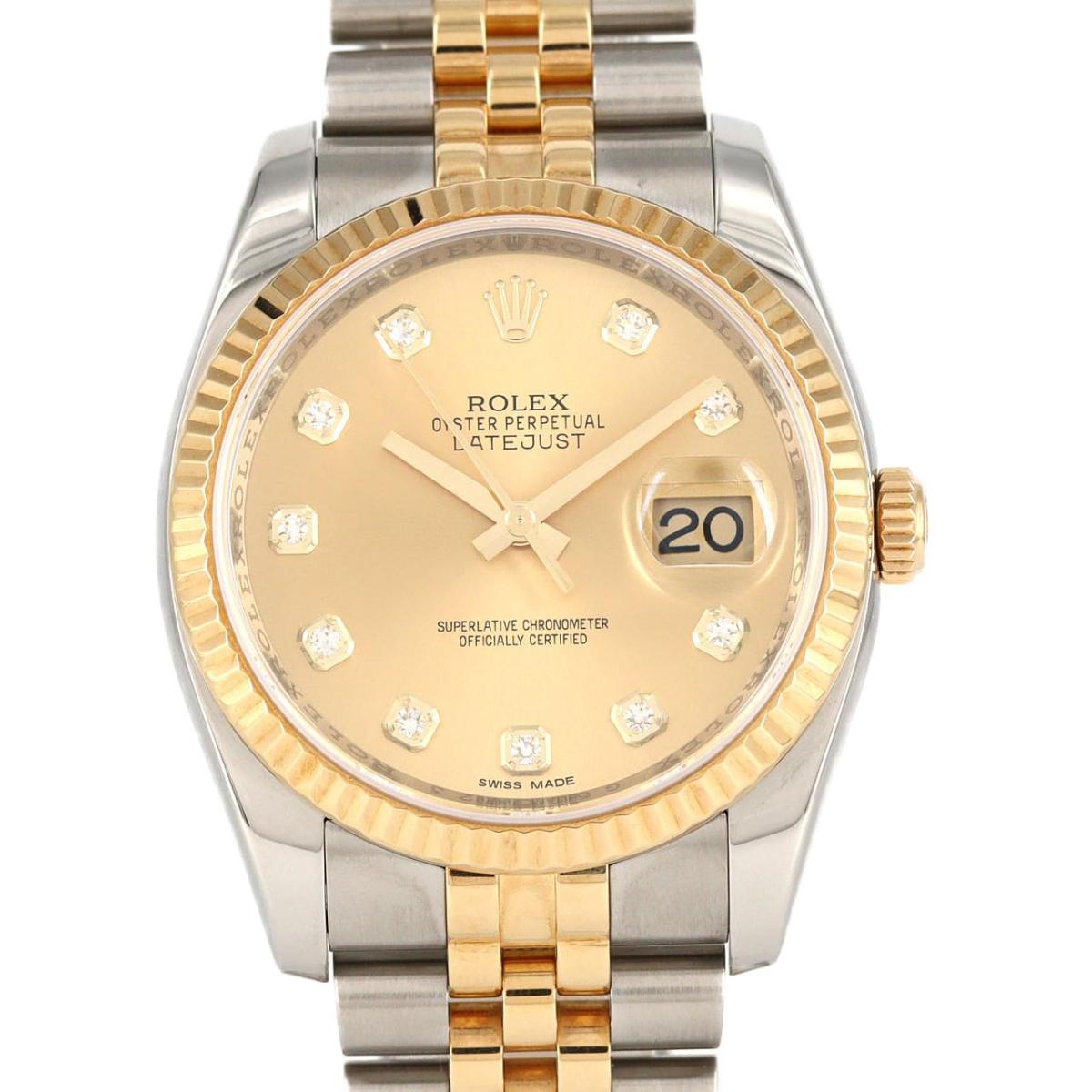 ロレックス デイトジャスト 116233G SS