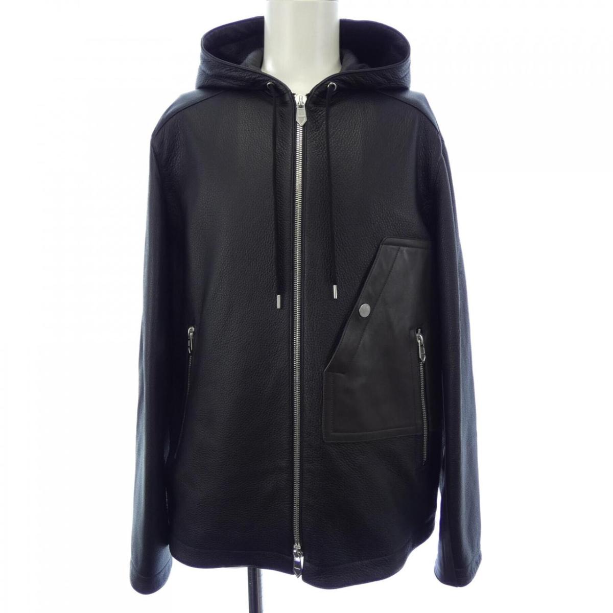 エルメス HERMES *32-5004 レザージャケット【中古】