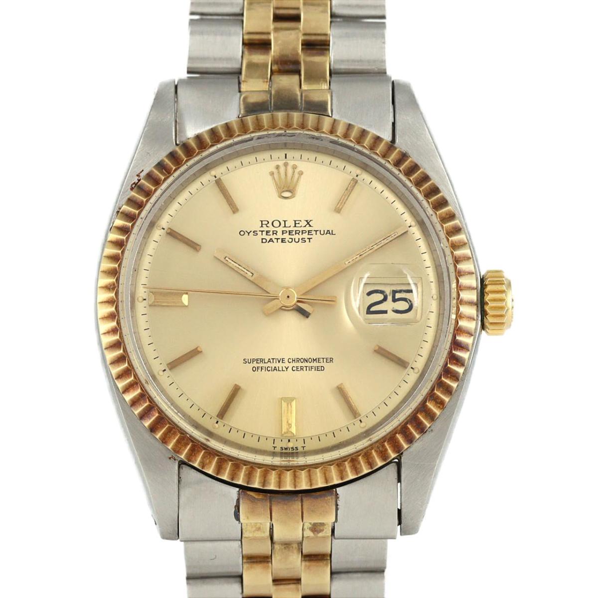 ロレックス デイトジャスト 1601 SSxYG