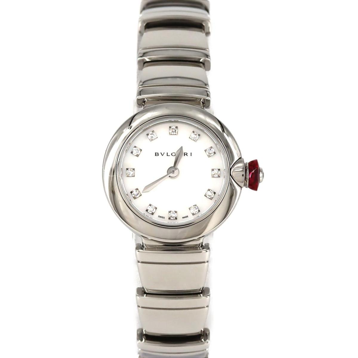 ブルガリ ピッコラルチェア・12P LU23S/LU23WSS/12 SS クォーツ【中古】