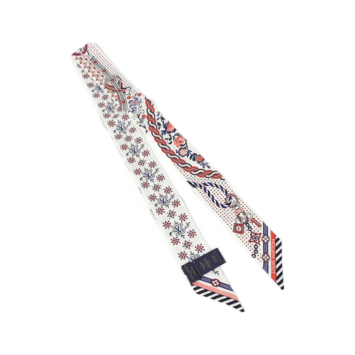 【未使用品】ルイヴィトン　バンドーBB　サマーガーデン　M96331　スカーフ【中古】