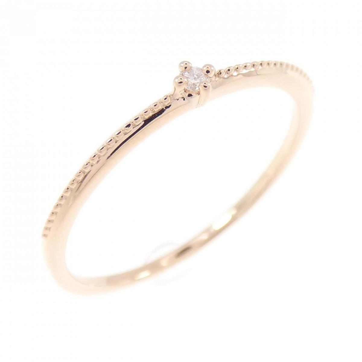エテ ダイヤモンド リング 0.01CT【中古】