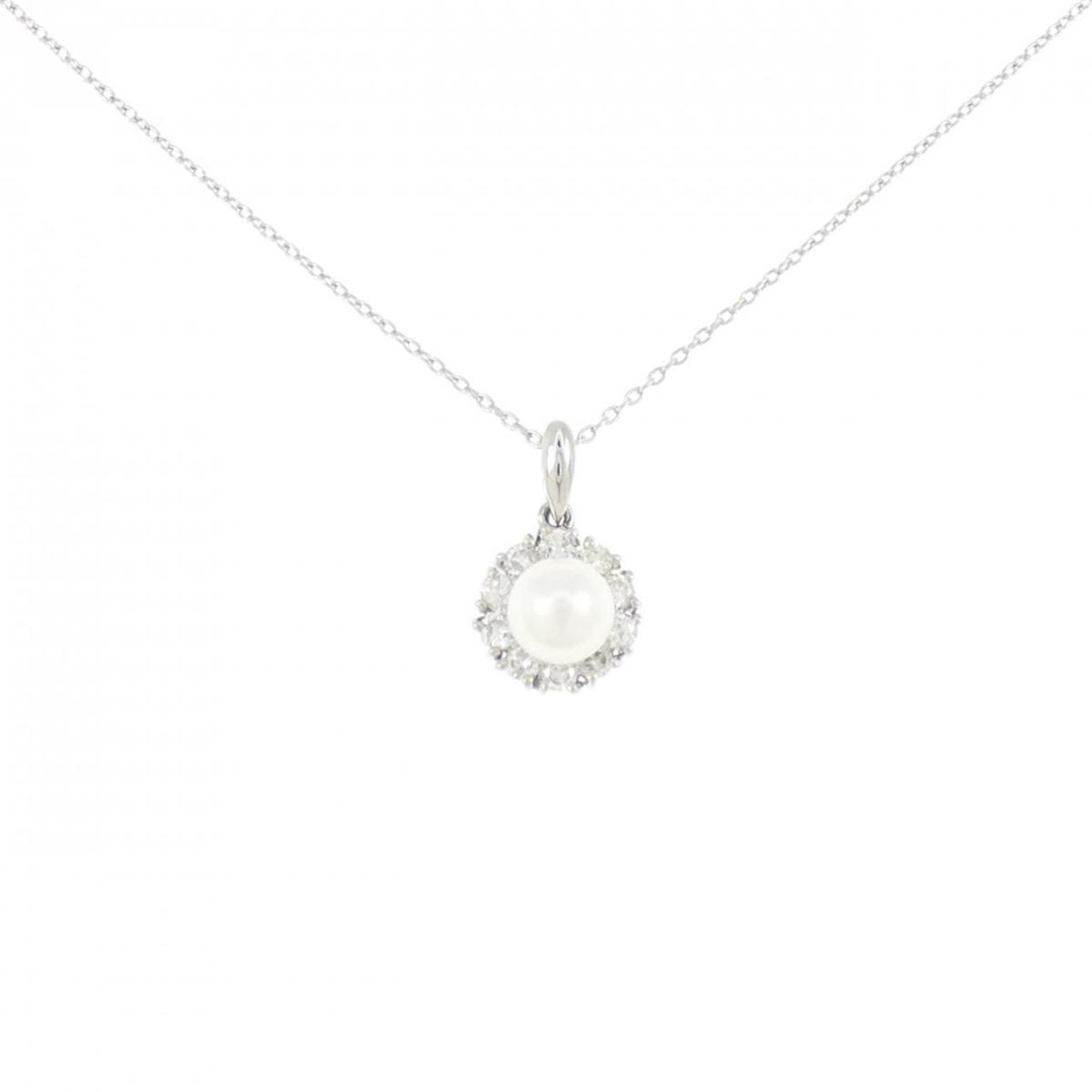 Pearl - PT900/PT850 アコヤパール ネックレス 5.6mm【中古】