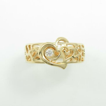スタージュエリー ハート ダイヤモンドリング【中古】 【店頭受取対応商品】