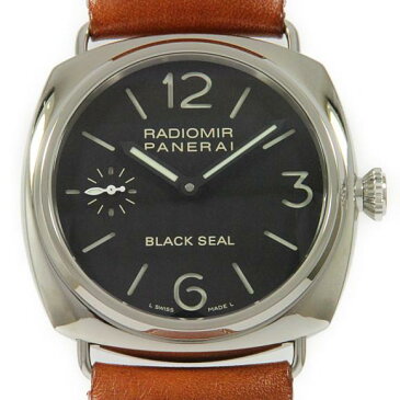 パネライ PAM00183 ラジオミールブラックシール 手巻【中古】 【店頭受取対応商品】