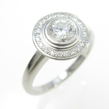 カルティエ ソリテール カルティエ ダムール リング 0.37ct・E・VVS1・3EX【中古】 【店頭受取対応商品】