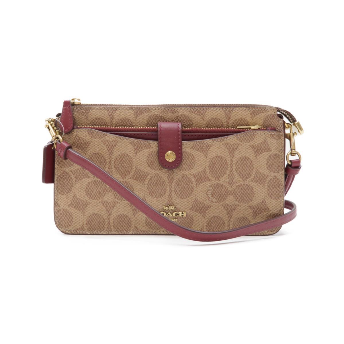 COACH(コーチ)『ノアポップアップメッセンジャーカラーブロックシグネチャーキャンバス(37458)』