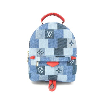 ルイヴィトン デニムモノグラム パームスプリングスバックパックMINI M45043【中古】