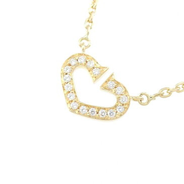 カルティエ Cハート ネックレス【中古】