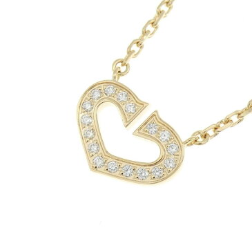 カルティエ Cハート ネックレス【中古】