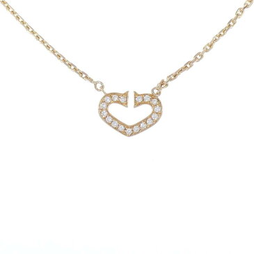 カルティエ Cハート ネックレス【中古】